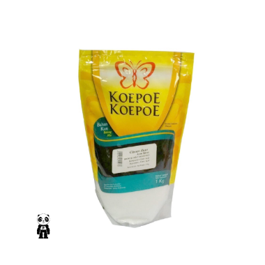 

Koepoe Koepoe Asam Sitrun 1Kg Asam Sitrat/ Asam Citrun/ Citroen Zuur