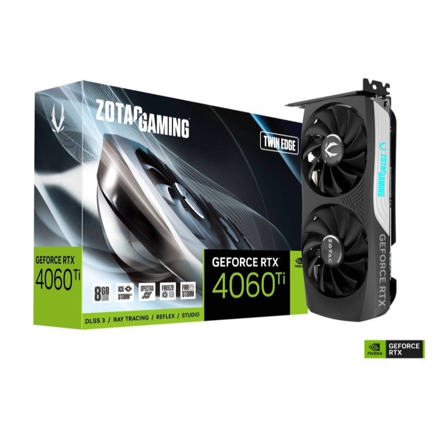 VGA ZOTAC GAMING GeForce RTX 4060 TI TWIN EDGE 8GB GDDR6 | RTX 4060Ti