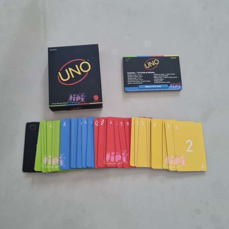 [BACA DESKRIPSI] wts want to sell ready stock official original mattel kartu uno minimalista permain