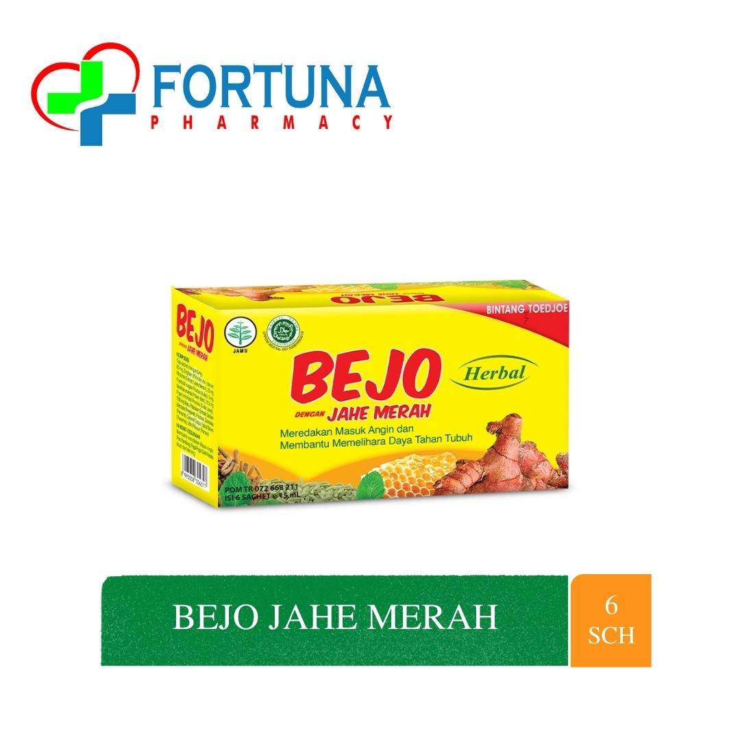 

Bejo Jahe Merah Sachet Pack (6 Sachet)