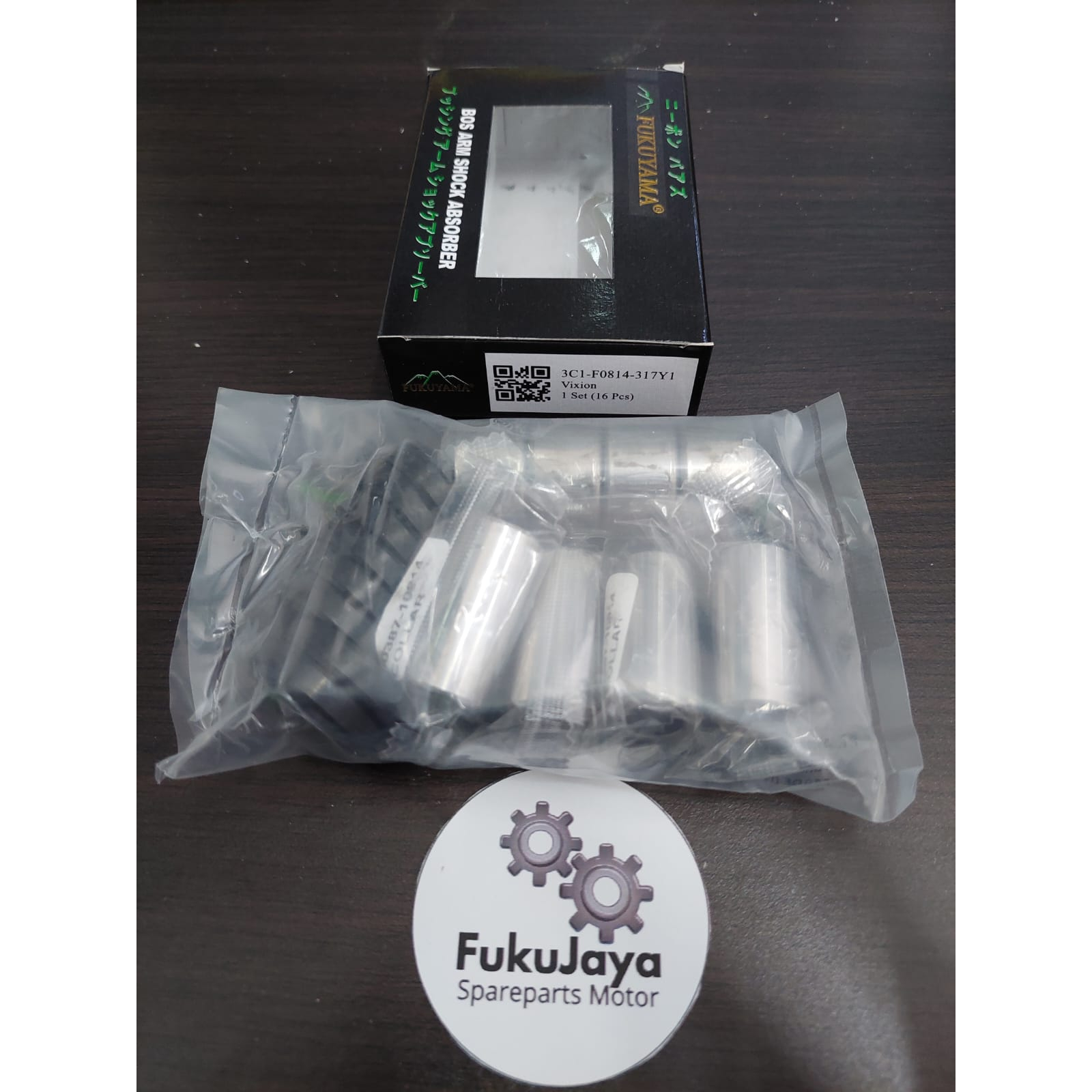 Fukuyama Bosh Bos Arm Shock Monoshock Absorber Breaker Sokbreker Yamaha Vixion (1 set - 16 pcs) 3C1