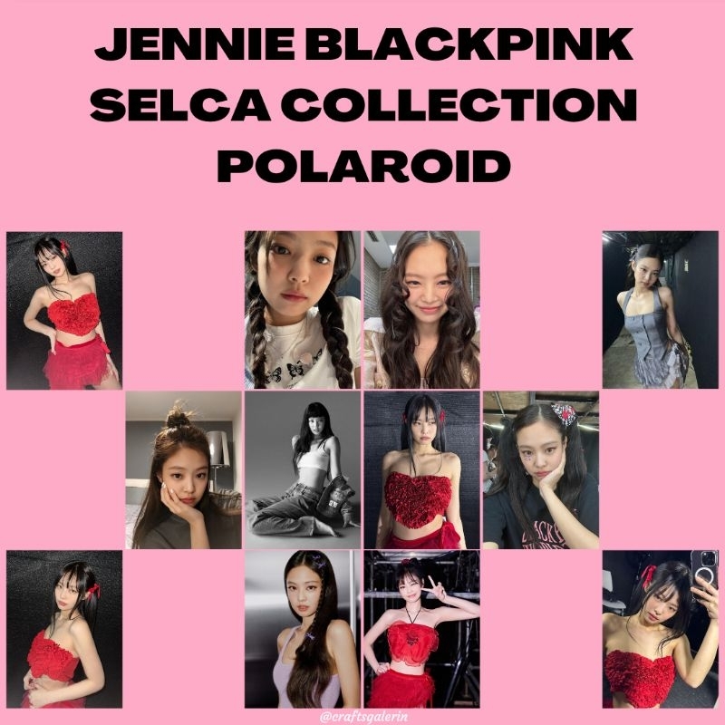 Polaroid Jennie BLACKPINK edisi SELCA | Selca Jennie BLACKPINK