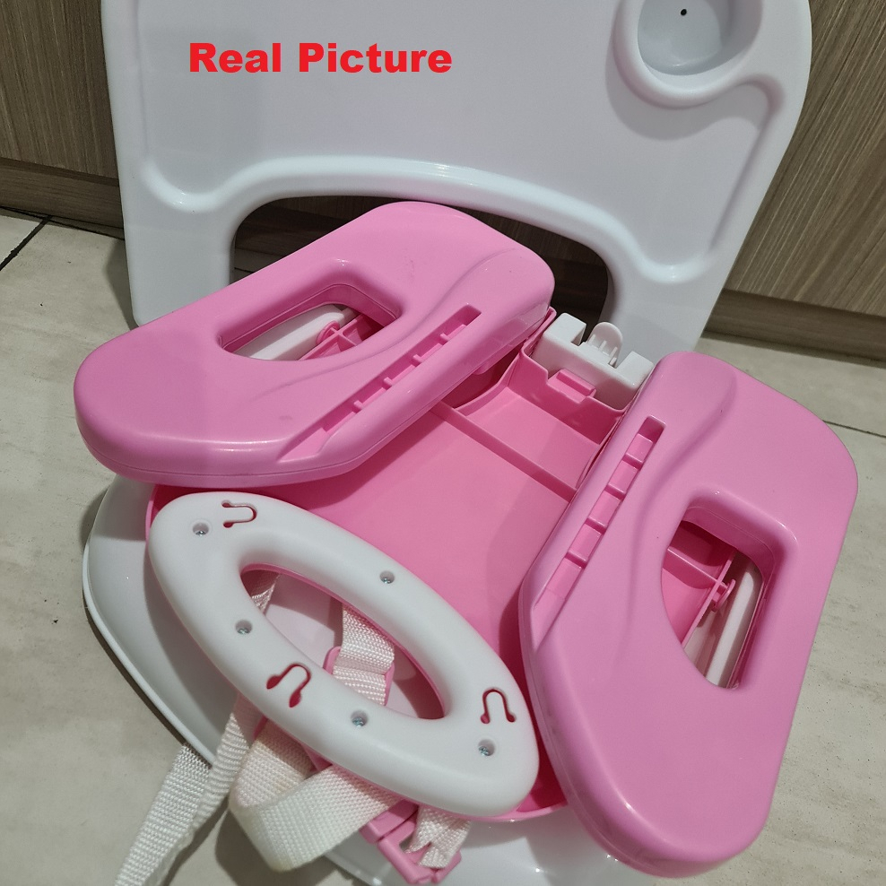 SugarBaby Kursi Makan Bayi Tempat Duduk Second Baby Booster Seat Pink