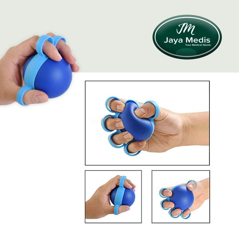 FINGER GRIPS BALL REHABILITATION TRAINING