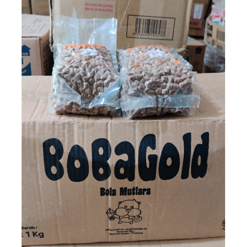 BobaGold Bubble Topping Minuman Boba Aren 1kg PROMO