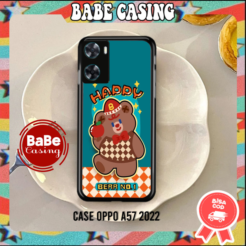 Casing oppo a57 2022 case hp oppo a57 2022 kesing terbaru case anime motif [ ANIMEBEAR04 ] case soft