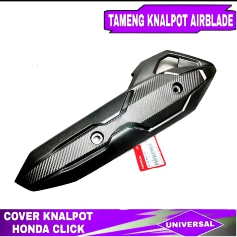 COVER KNALPOT AIRBLADE HONDA VARIO 125 VARIO 150 PCX CBU TAMENG TUTUP KNALPOT MODEL AIRBLADE AIR BLADE VIETNAM VARIO 150 VARIO 125 COVER TAMENG KNALPOT VARIO KARBON HITAM PNP