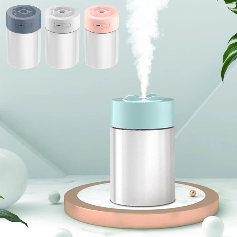 Humidifier Diffuser Aroma terapi Lampu Led Decoration Warna Warni Dekorasi Pelembab Udara  Mini Humidifier 220ml