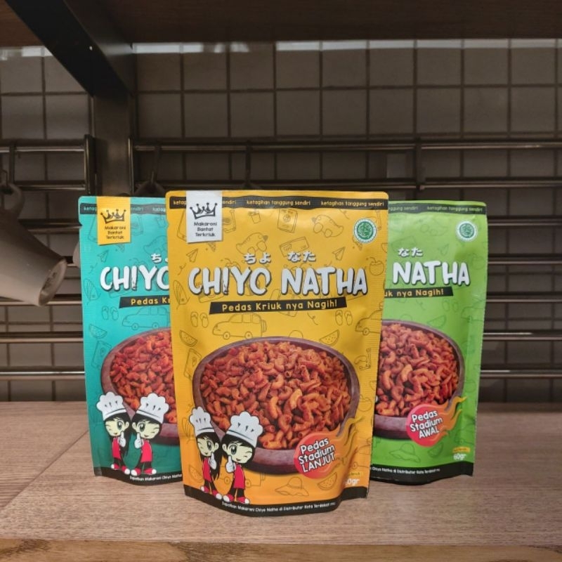 

[TERMURAH] Makaroni Chiyo Natha Paket RESELLER Kemasan 60gr isi 30