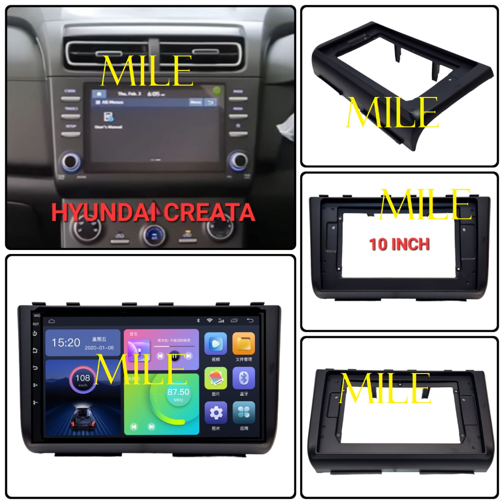 FRAME ANDROID 10 INCH HYUNDAI CREATA
