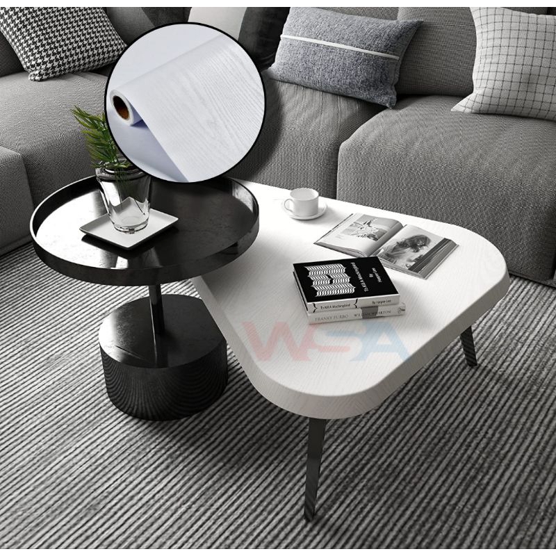 stiker kayu sticker furniture wallpaper moti kayu untuk pelapis meja