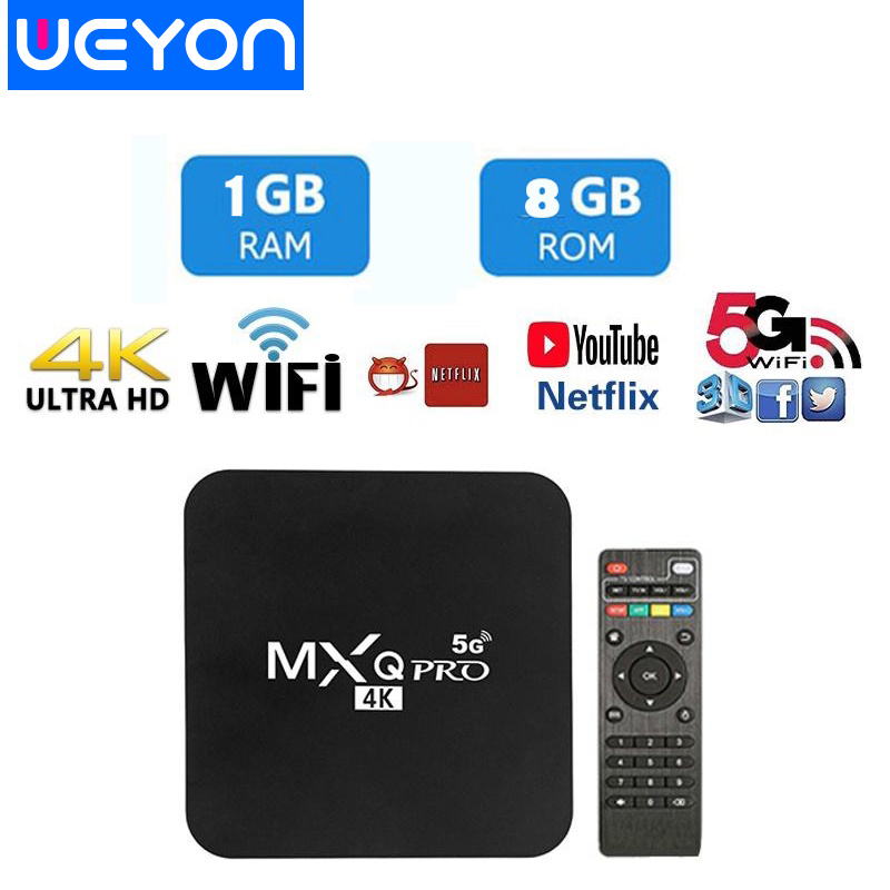 Weyon Sakura STB Androird Tv box RAM 1GB ROM 8GB 5G Wifi Android 10.0 Full Baru Tv Box