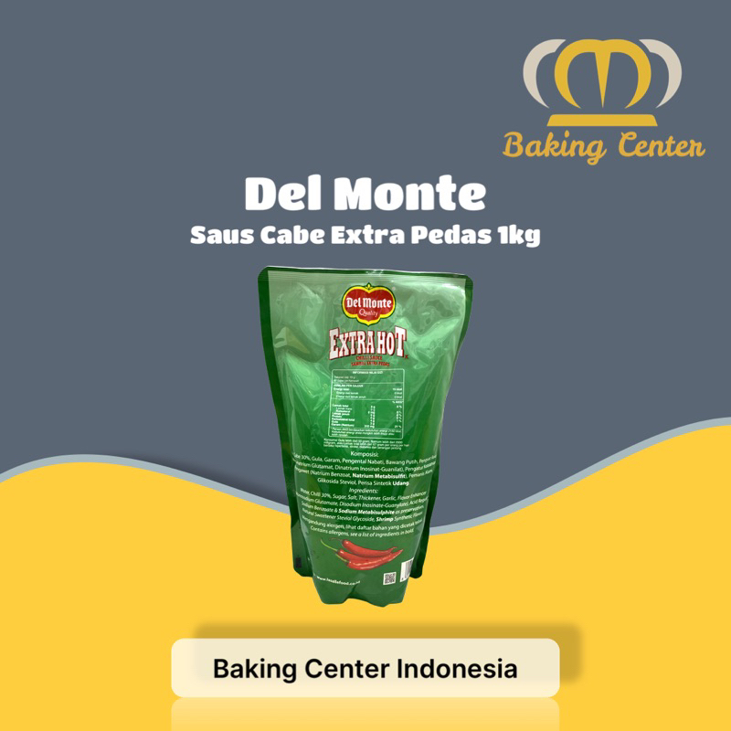

LAKU Delmonte Saus Cabe Extra Pedas 1kg