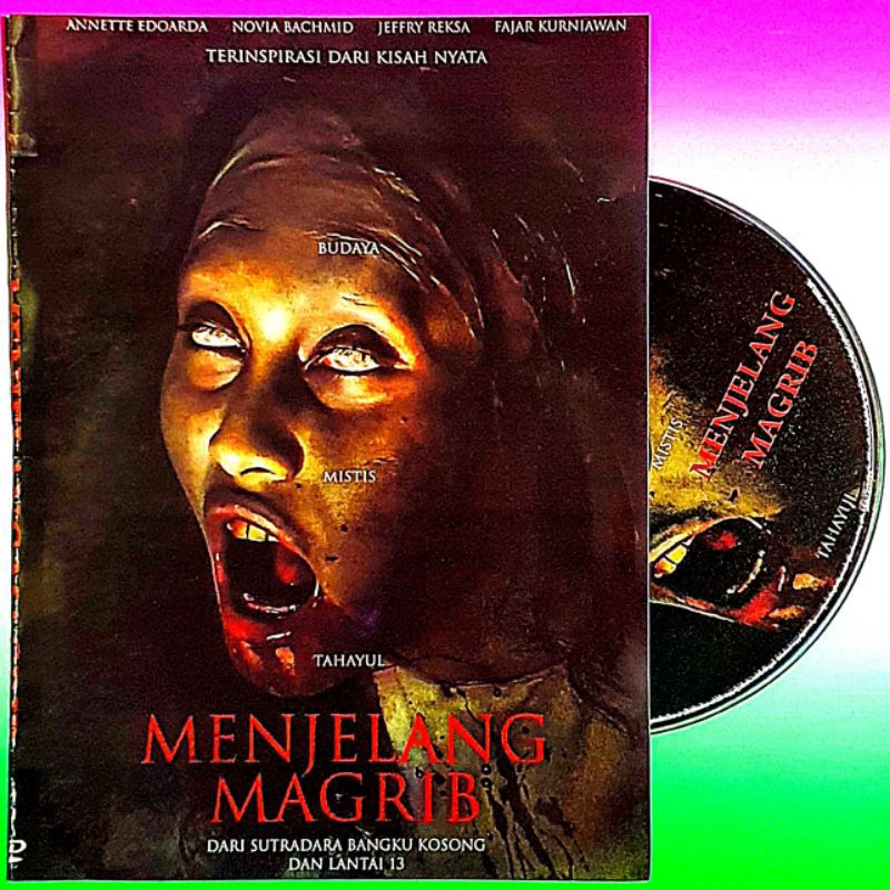 DVD MENJELANG MAGHRIB - DVD HOROR INDONESIA - DVD HORROR MENJELANG MAGHRIB - DVD HOROR TERBARU