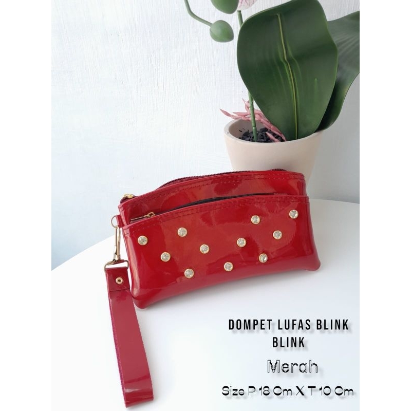 DOMPET  LUFAS JELLY KENYAL GLOSSY CANTIK