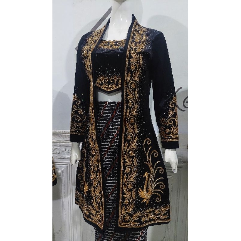 kebaya bludru pengantin/kebaya manten/kebaya solo putri klasik