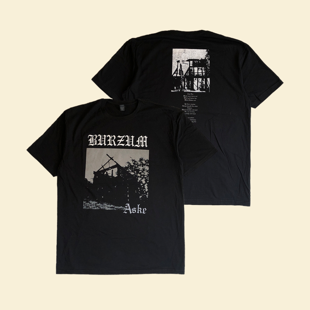 Kaos Band BURZUM - ASKE Official/Original T-Shirt