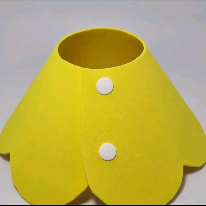 Collar spons corong pelindung leher kucing anjing - bahan spon