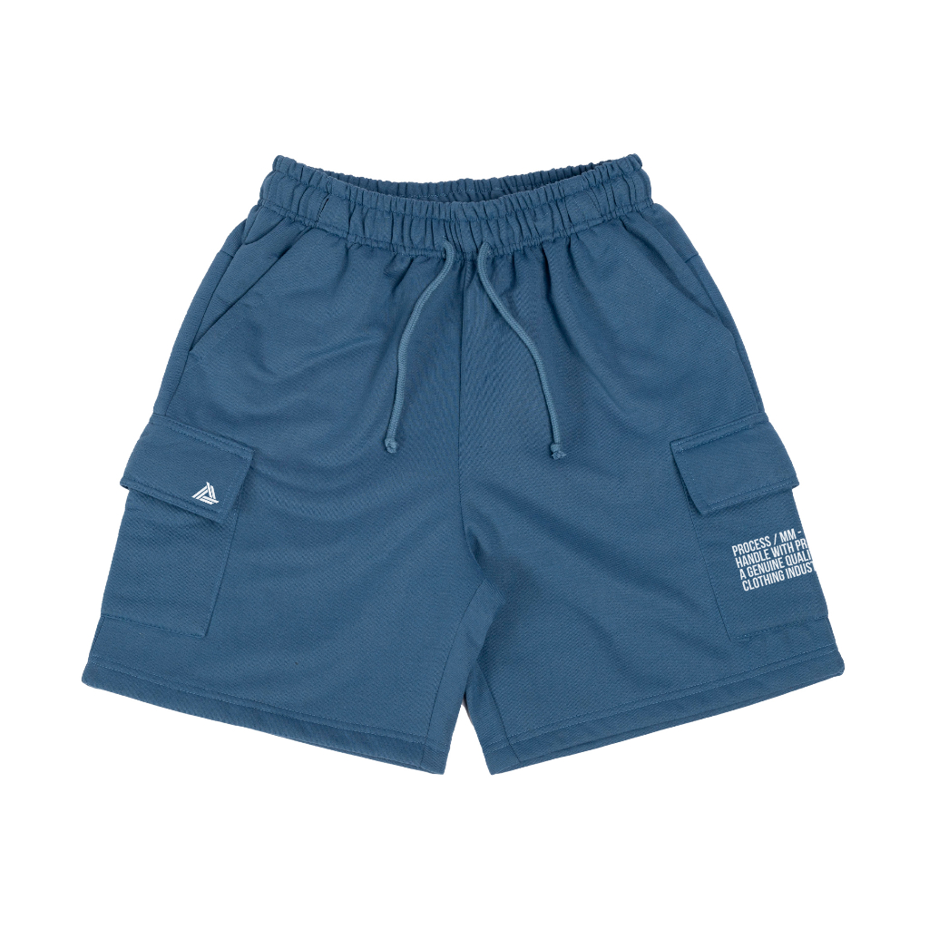 

ID FLADE STUDIOS CARGO FLEECE STEEL BLUE - CELANA PENDEK KARGO PRIA