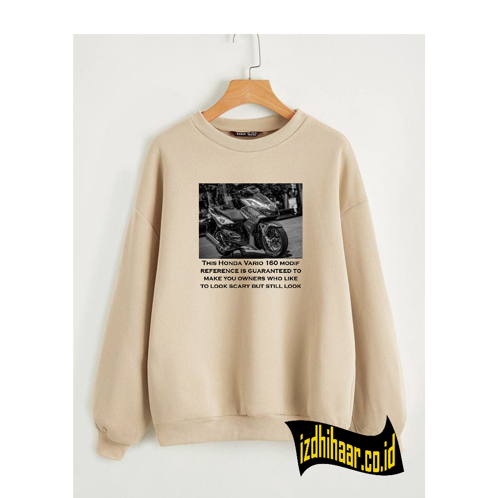 SWITSHIRT CREWNECK SWEATER THIS IS VARIO 160 BARU