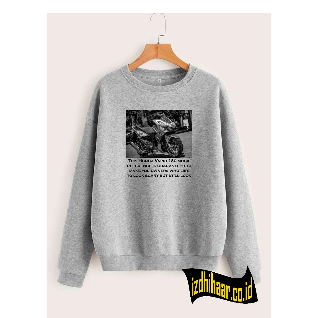 SWITSHIRT CREWNECK SWEATER THIS IS VARIO 160 BARU