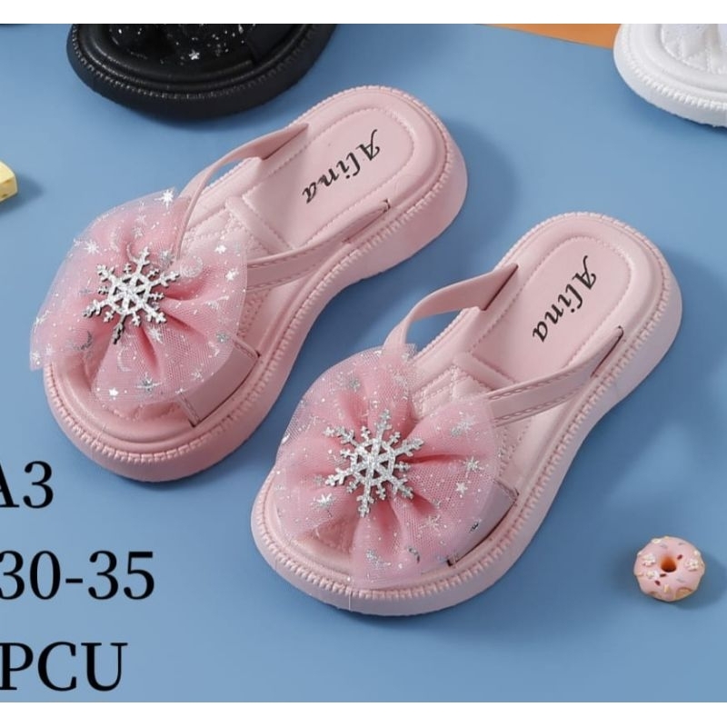 Sandal Anak Pita Polkadot Sandal Anak Perempuan Terbaru Sandal Anak Cewek Import Nyaman