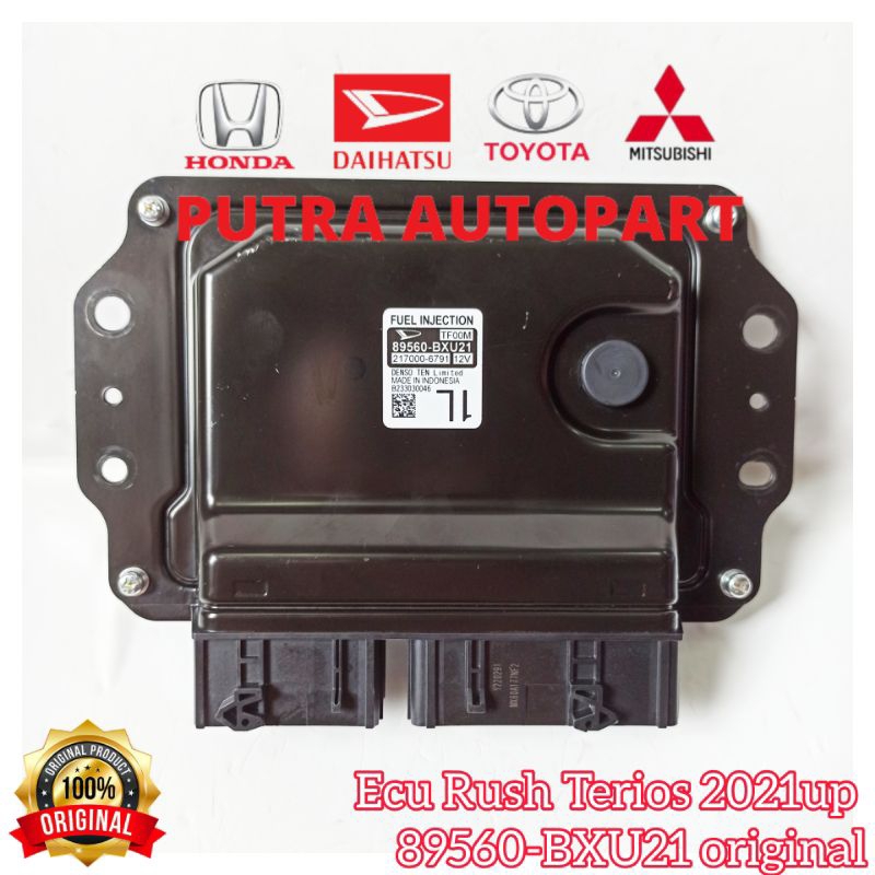 ecu komputer new rush Terios 89560-BXU21 original