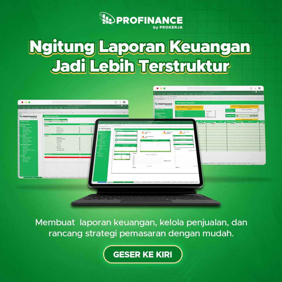 Template Laporan Keuangan Excel