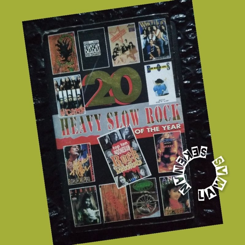 Kaset Pita 20 Heavy Slow Rock /Cover Pinggiran Diisolatip/Voodoo, Sahara, U'Camp, Hengky Supit dll