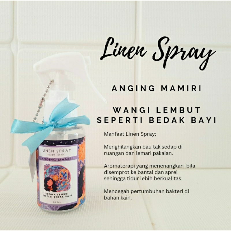 Hampers Kado Ultah Linen Spray Travel Size