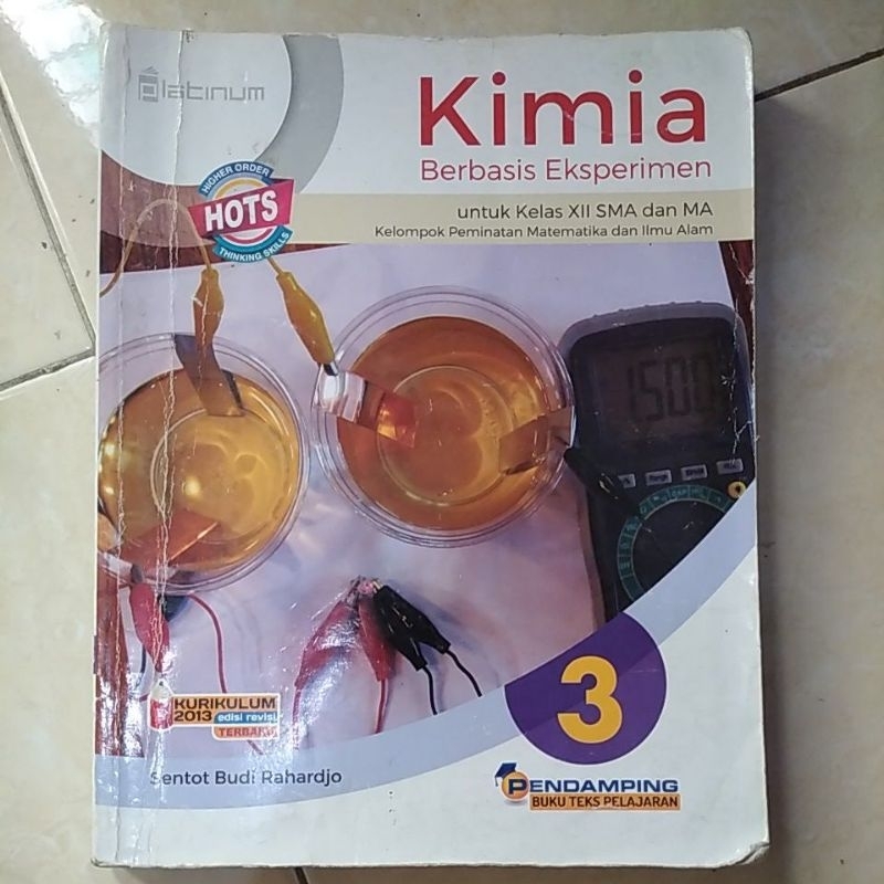 Buku Paket Kimia Kelas 12 Kelas XII Platinum Kurikulum 2013