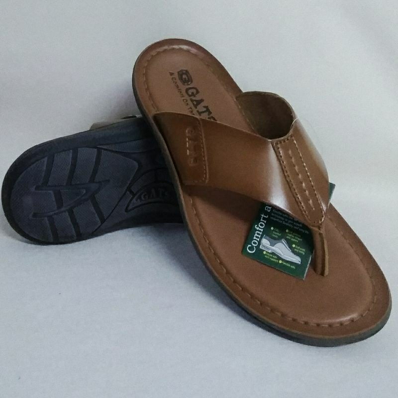 GATS HG 282 sandal kulit asli premium sendal laki pria original