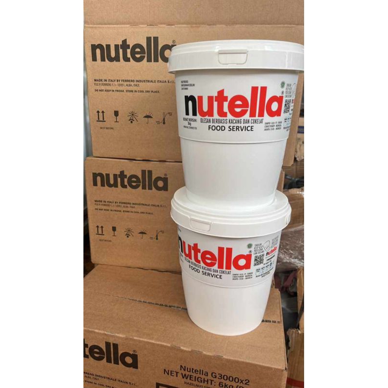 

Coklat nutellla kemasan 3kg