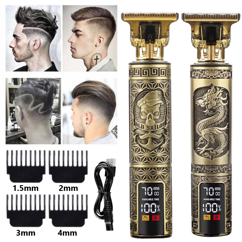 Alat Cukur Rambut / Alat Cukur Kumis / Alat Cukur Rambut Profesional Hair Clipper Vintage T9/ Alat C