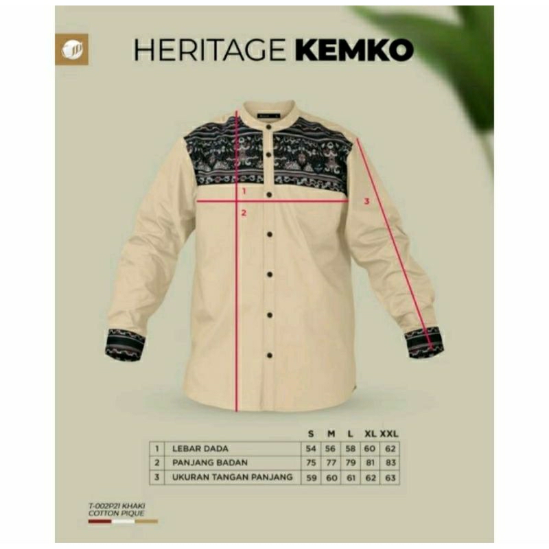 SAMASE KEMKO HERITAGE PANJANG T002P