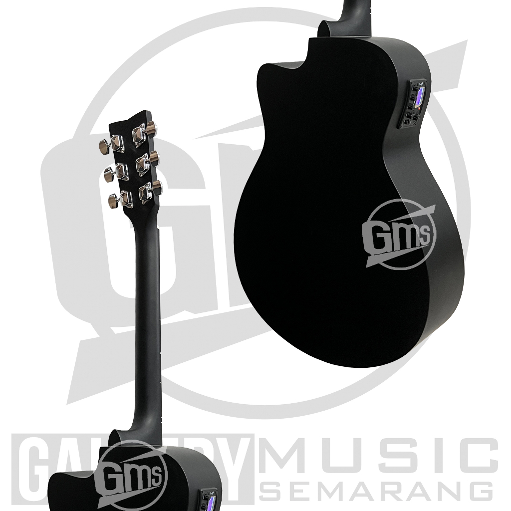 ORIGINAL!!! Gitar Akustik Elektrik Yamaha FS100C Original Preamp Equalizer Tuner AW-1