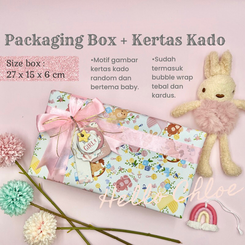 HELLO CHLOE - Fairy Tutu Series | Newborn Baby Gift Set | Hampers Baby | Kado Lahiran Bayi