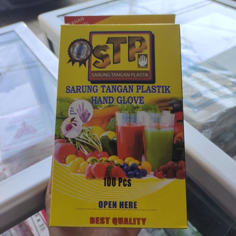 

SARUNG TANGAN PLASTIK STP 100LEMBAR