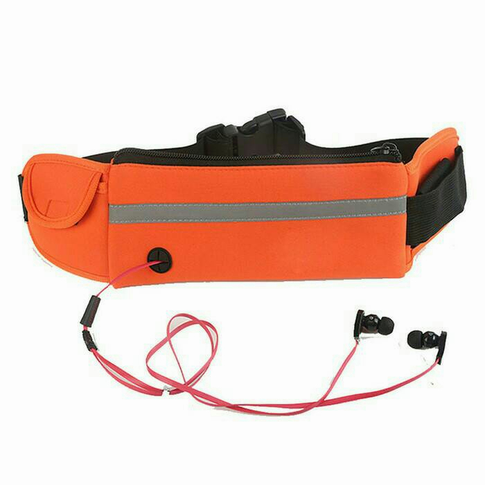 YUN Mall Bag Tas Ikat Pinggang Lari 1 Kantung Waterproof / Go Belt Running Belt