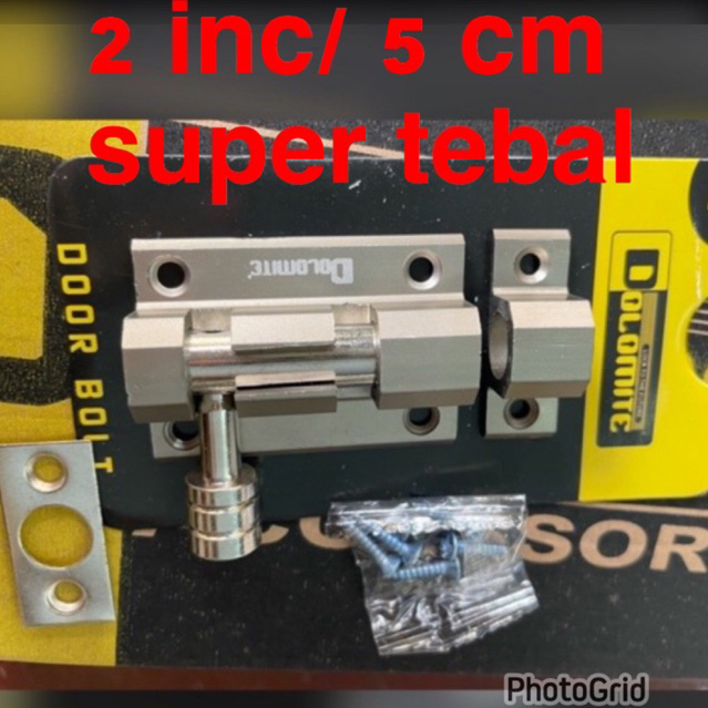 GRENDEL 2 INC STAINLESS JUMBO TEBAL BLACK HITAM GRENDEL PINTU SUPER TEBAL 2 INCH Door Bolt 2 Inch Tebal Anti Karat grendel 2 inch jumbo Grendel pintu uk 2 inc tebal selot jendela kunci pintu dan jendela kunci grendel pintu uk 3 inc selot pintu 4 inc jumbo