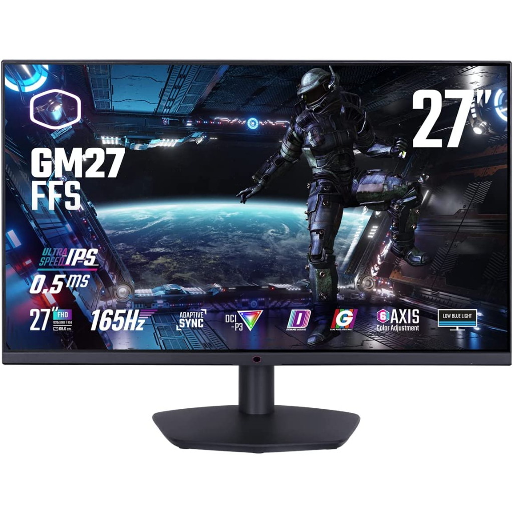 Monitor Cooler Master GM27-FFS 27&quot; FHD IPS 165Hz 0.5ms Adaptive Sync