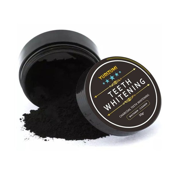 YURIZUMI Teethwhitening Pemutih GIGI 50gr Pemutih GIGI BUBUK HITAM