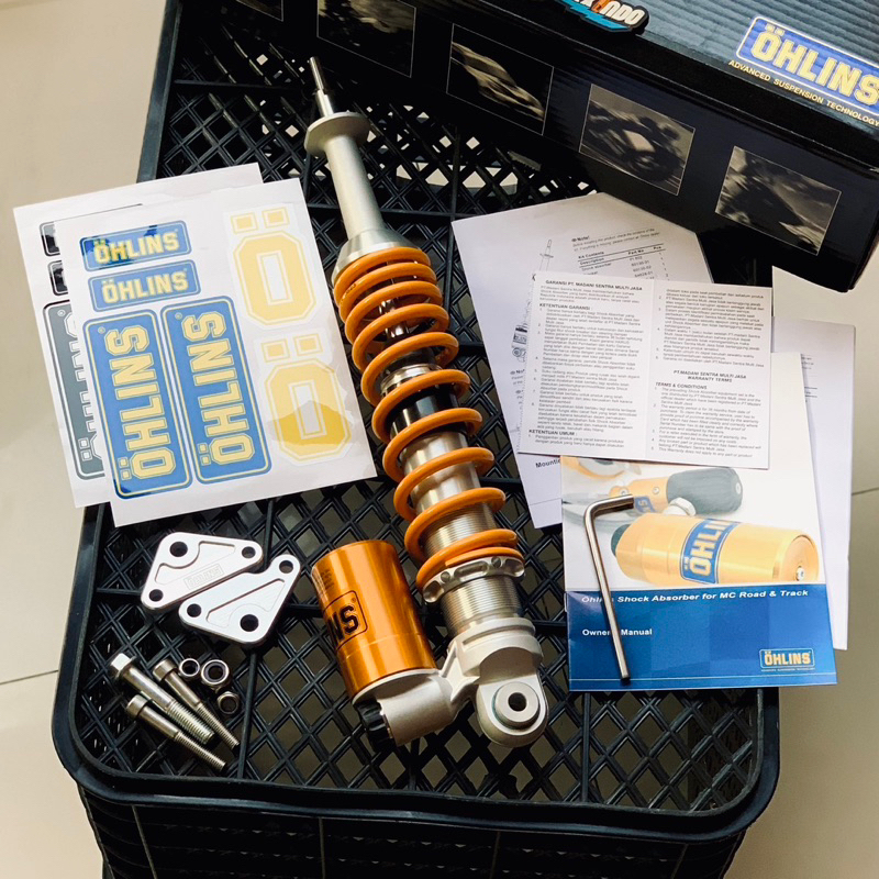 Shockbreaker Ohlins Rear PI 802 Vespa Sprint Primavera