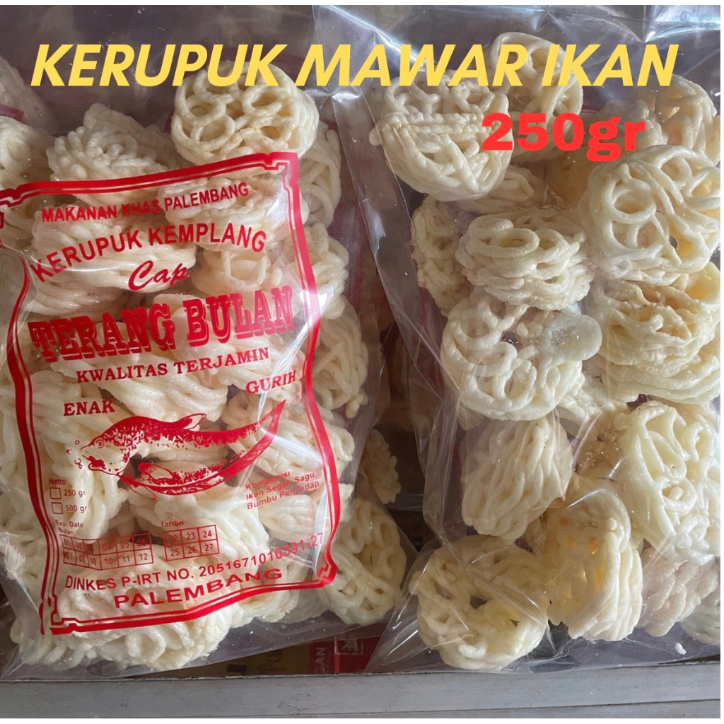 

KERUPUK MAWAR IKAN 250GR