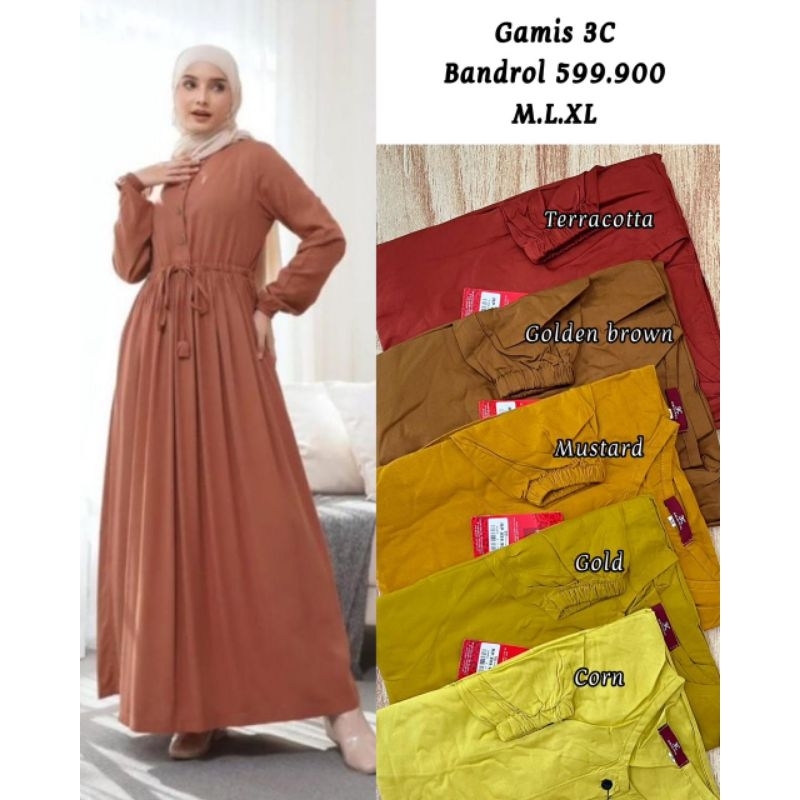 Gamis 3C gamis 3Coins Original