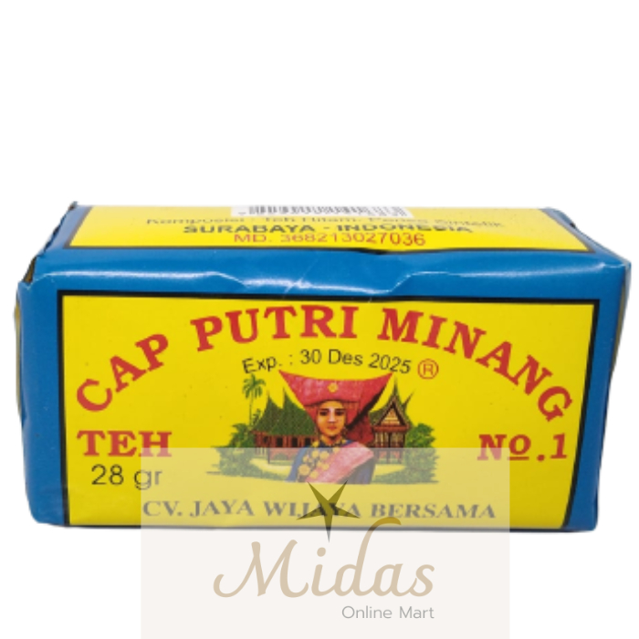 

Teh Tubruk Cap Putri Minang 28 gram