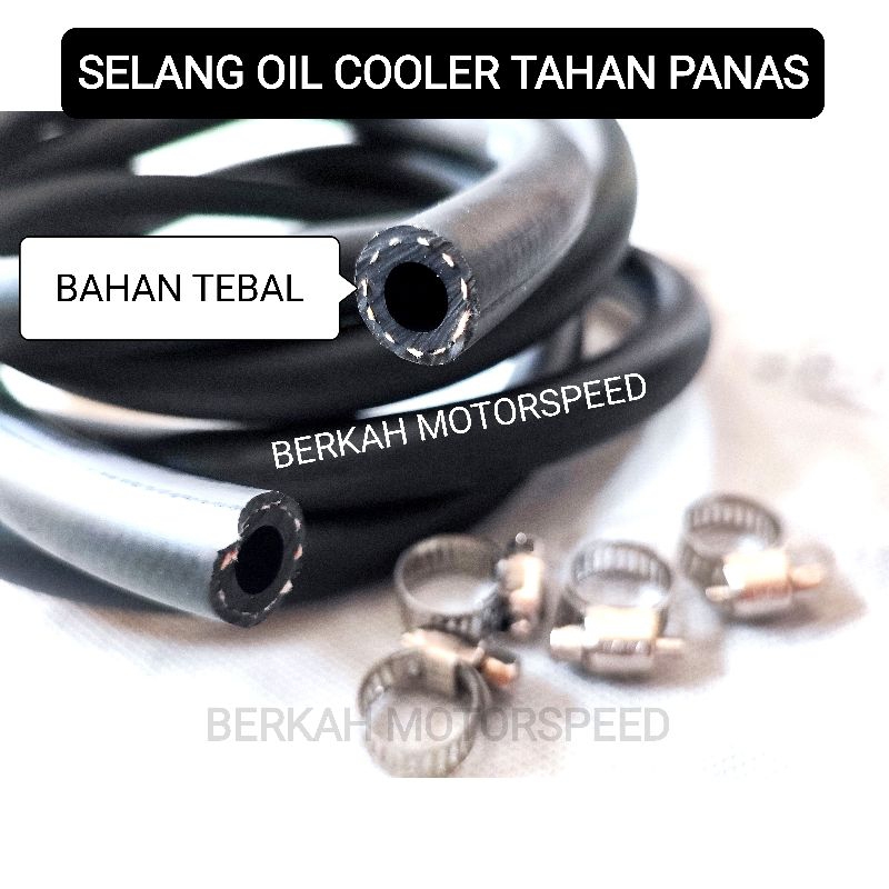 SELANG OIL COOLER MOTOR UNIVERSAL TAHAN PANAS SELANG HAWA OILCOLER PENDINGIN PANAS MESIN MOTOR SELAN