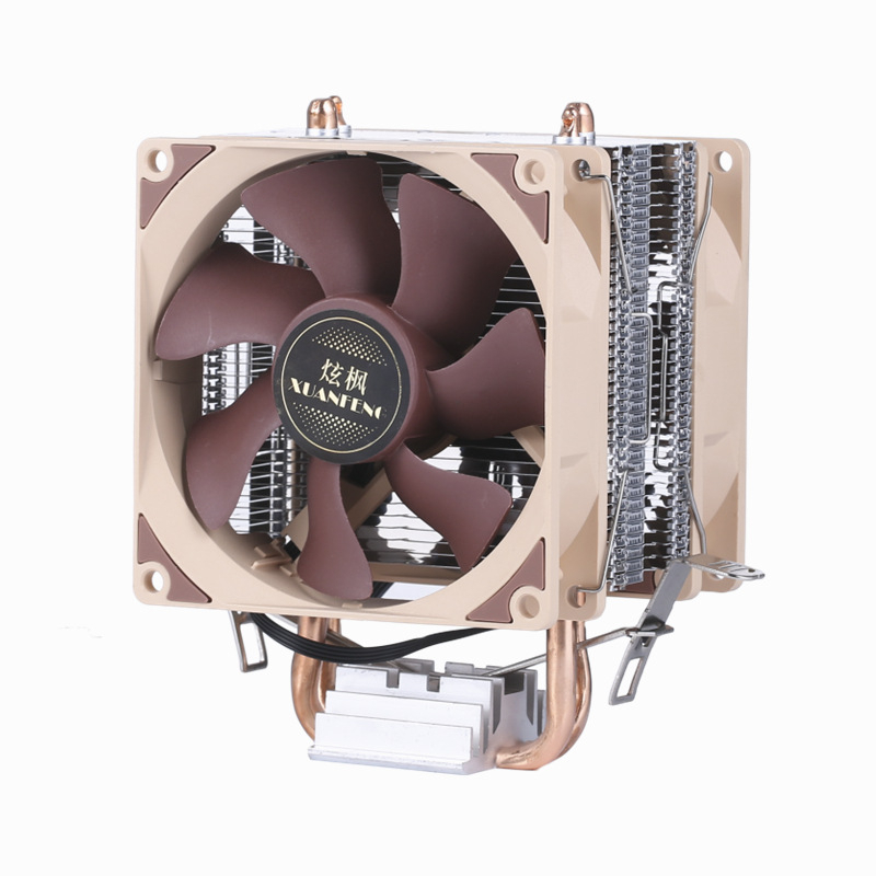 XUANFENG XF920 CPU / PC COOLER RGB 90MM DUAL FAN - 2 Heat Pipes