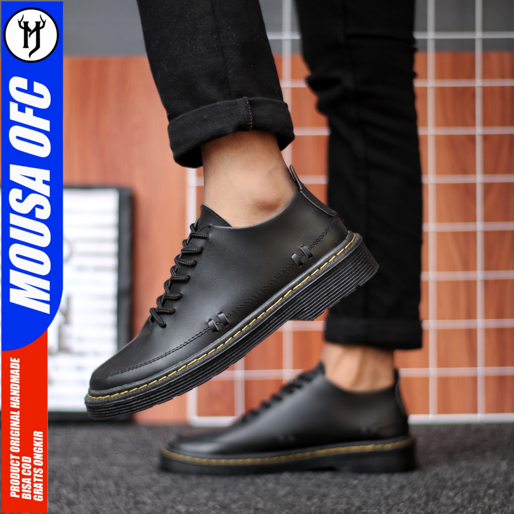 Sepatu Pria Docmart Pantofel Kerja Sepatu Formal Casual Pria Biri Mousa