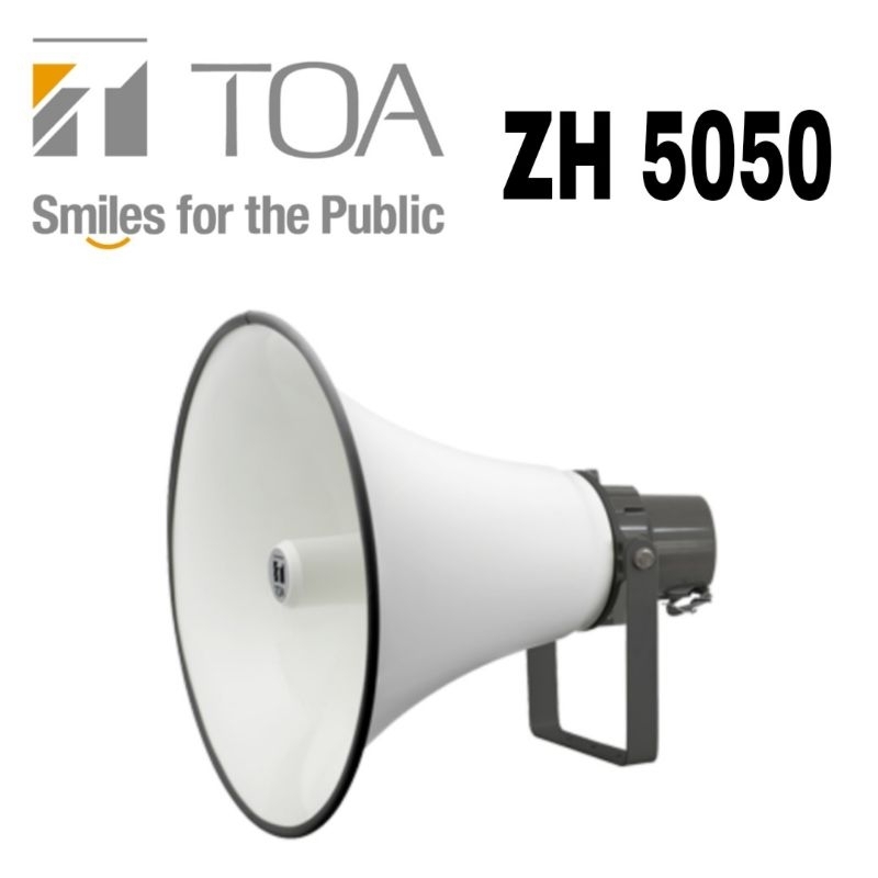 Paket Sound Corong TOA Horn 50 Watt + Amplifier, 2 Microphone Wireless